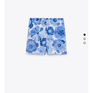 Zara Printed Floral Shorts